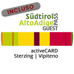 activeCard Vipiteno incluso